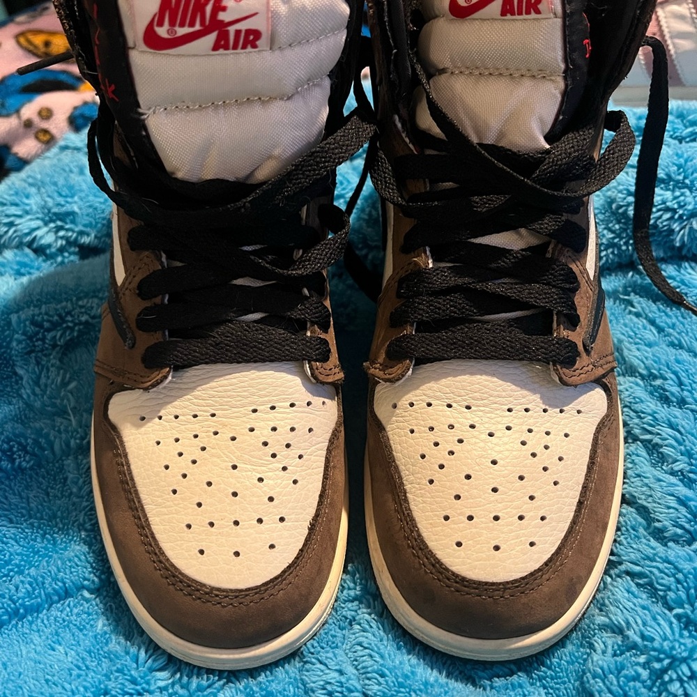 Nike Air Brown and White High-Tops